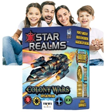 Gra Planszowa STRATEGICZNA Star Realms Colony Wars