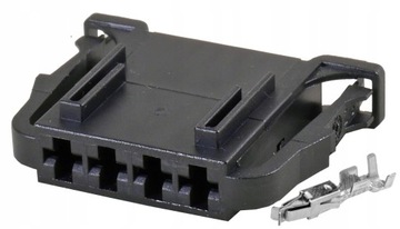 4D0972704 WTYK KOSTKA 4 PIN 2,8 VW SKODA AUDI