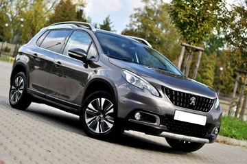 Peugeot 2008 I SUV Facelifting 1.2 PureTech 110KM 2016 Peugeot 2008 1,2 Benzyna 110Km Ledy Skóra Navi, zdjęcie 2