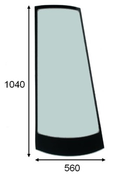 Szyba narożna Lewa JCB Fastrac 2115 2125 2135