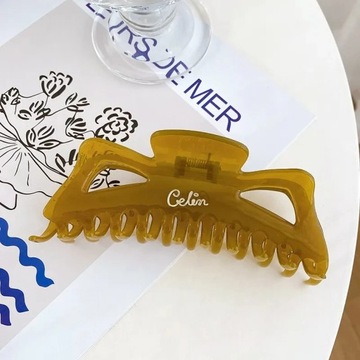 Simple Senior Sense 12.5CM Large Plastic Female Hair Accessories Fashion