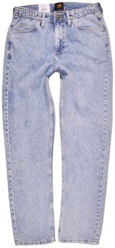 LEE spodnie SLIM blue REGULAR jeans ELASTICATED CAROL _ W27 L31