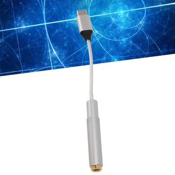 Адаптер USB C к AUX для наушников с поддержкой 32 бит 384 кГц PCM USB