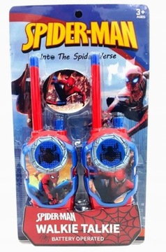 WALKIE-TALKIE Spiderman Bohater Gra Zabawa Senso