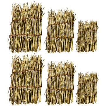 MINI TALERZE PŁOTOWE NARZĘDZIE DO DEKORACJI SUSHI TALERZ DO SERWOWANIA UKŁAD BAMBUSOWY