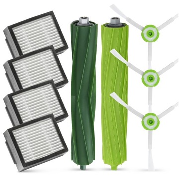 FILTRY SZCZOTKI WAŁKI DO IROBOT ROOMBA I7 E5 I3 I6 I5 I4 I4+ E6 ZESTAW