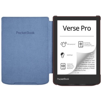 ЧЕХОЛ PocketBook для PocketBook Verse/Verse Pro, СИНИЙ