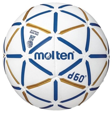 3 H3D4000-BW d60 Piłka ręczna Molten / bez klejowa IHF