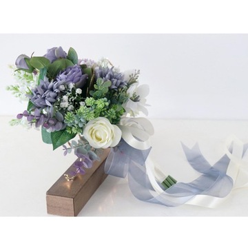 Свадебный букет для невесты, центральное украшение в деревенском стиле, шелковый букет цветов