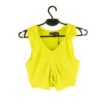 TOP DAMSKI PINK VANILLA ZIELONY NEON S