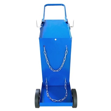 WÓZEK SPAWALNICZY DO SPAWAREK Z PÓŁKĄ NA BUTLE