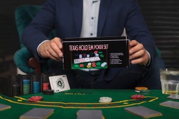 ПОКЕРНЫЙ НАБОР 500 ФИШЕК КАРТЫ ДЛЯ ПОКЕРА