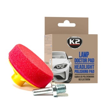 K2 Pad gąbka na wkrętarkę do polerowania lamp