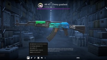 AK-47 | Zimny gradient Ice Coaled CS2