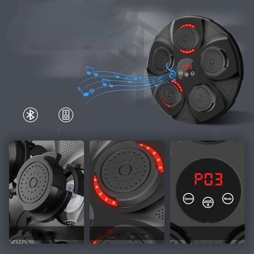 НАСТЕННЫЙ МУЗЫКАЛЬНЫЙ СВЕТОДИОДНЫЙ МАШИНА ДЛЯ БОКСА С BLUETOOTH ДЛЯ ФИТНЕС-ТРЕНИРОВОК