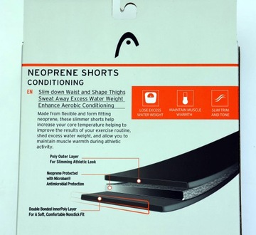 ШОРТЫ HEAD FITNESS женские неопреновые шорты Gym Aerobics размер S розовые