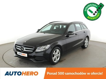 Mercedes Klasa C W205 2015 Mercedes C 180 Niski przebieg Automat Navi