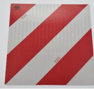 TABLICA GABARYT 423X423 KLASA 1 LEWA ODBLASK
