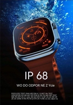 Inteligentny zegarek HK8 Pro Max Połączenie NFC