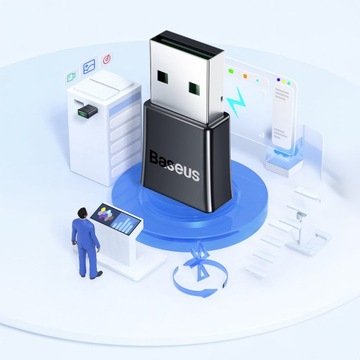 USB-АДАПТЕР BASEUS ДЛЯ КОМПЬЮТЕРНОЙ КЛАВИАТУРЫ Bluetooth 5.3 ПРИЕМНИК/ПЕРЕДАТЧИК