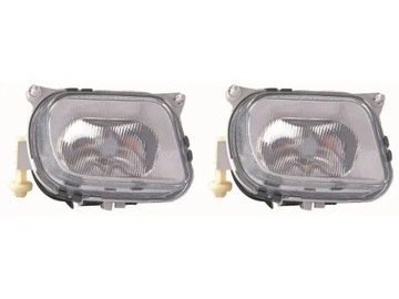2X SVĚTLA MLHOVKOVÉ HALOGEN ABAKUS L+P DO MERCEDES-BENZ TŘÍDA E