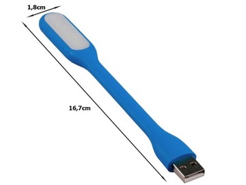 Силиконовая USB-лампа для ноутбука, 6 светодиодов, сильная