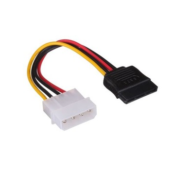 Kabel przewód zasilania Molex adapter do SATA