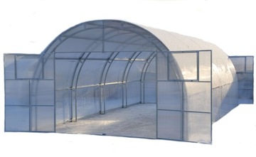 SZKLARNIA Botanic Przestrzeń POLIWĘGLAN 4mm 4x6 m