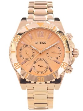 DAMSKI ZEGAREK GUESS GW0696L3 PHOEBE NA BRANSOLECIE ROSE GOLD GLAMOUR