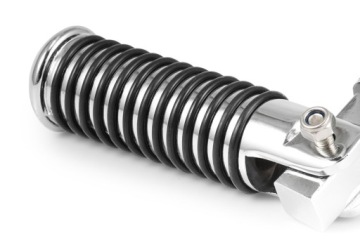 HARLEY CHROME FOLDING MOTORCYCLICLE FOOT RESTRAINERS 25mm 32mm