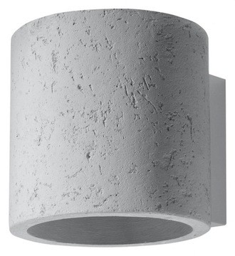 KINKIET TUBA LAMPA LED GÓRA DÓŁ ORBIS beton
