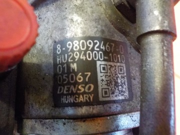 ASTRA J H 1.7 CDTI ČERPADLO VSTŘIKOVAČE 8-98092467-0