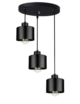 LAMPA WISZĄCA SUFITOWA 003 -W LOFT LED E27 KLOSZ METAL