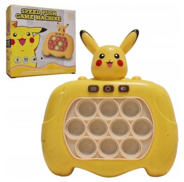 Pop it Pikachu электронная аркадная игра Pokemon Popit + батарейки