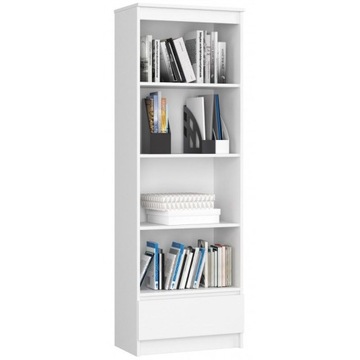 DUŻY REGAŁ NA KSIĄŻKI DOKUMENTY do BIURA 60x35x180