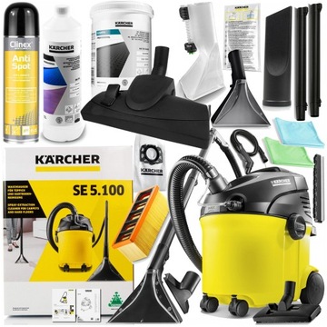 ODKURZACZ PIORĄCY KARCHER SE 5100 ODKURZACZ SUCHO MOKRO PRANIE TAPICERKI