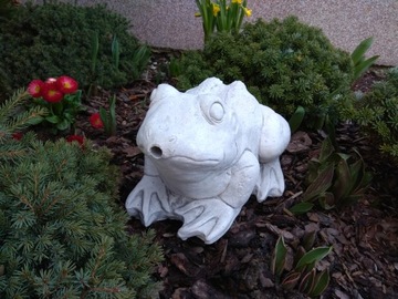 Бетонная фигура ЛЯГУШКА производитель фонтанов (Z91)ALA-SHOP