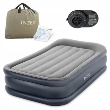 MATERAC DMUCHANY ŁÓŻKO INTEX 64132 z POMPKĄ 230V