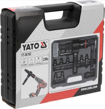 Адаптер 1/4'' для заклепок 2-6,4 мм и заклепочных гаек M3-M12