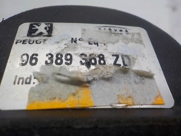 PEUGEOT 307 ROLETA KUFRU 96389368
