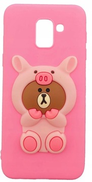Etui MIŚ MISIO PINK 3D do Xiaomi Redmi 12C