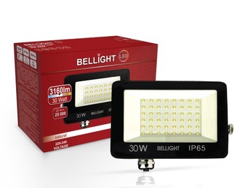 Halogen Naświetlacz LED 30W 4000K 3160lm IP65 Czar