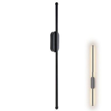 LAMPA KINKIET LED MODNA ELEWACYJNA ZEWNĘTRZNA DŁUGA 60cm BARWA CIEPŁA 8W