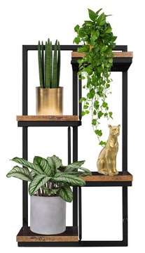 НАСТЕННАЯ ПОДСТАВКА ДЛЯ ЦВЕТОВ 4 ЦВЕТА НАСТЕННАЯ МЕТАЛЛИЧЕСКАЯ ПОЛКА ПОЛКА-ЛОФТ