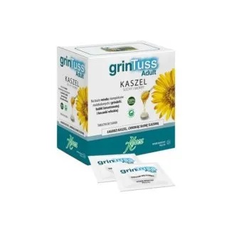 GrinTuss Adult, kaszel suchy i mokry, 20 tabl.