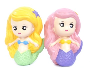 GNIOTEK SQUISHY Кукла-русалка 15 см