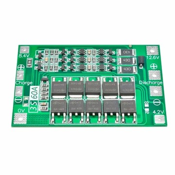 BMS 3S 60A Li-Ion 18650 12.6V z balanserem
