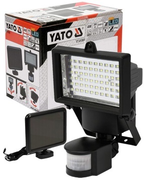 REFLEKTOR LED SOLARNY CZUJNIK RUCHU YATO YT-81860