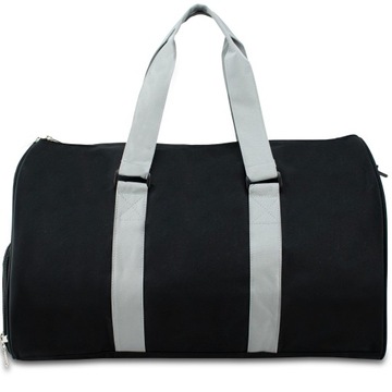 СУМКА ДЛЯ ПУТЕШЕСТВИЯ/ФИТНЕСА - 42 Л - ЧЕРНО-СЕРАЯ