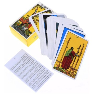 НАБОР ИЗ 78 КАРТ ТАРО КЛАССИЧЕСКИЕ ГАДАТЕЛЬНЫЕ КАРТЫ ТАРО Всадника